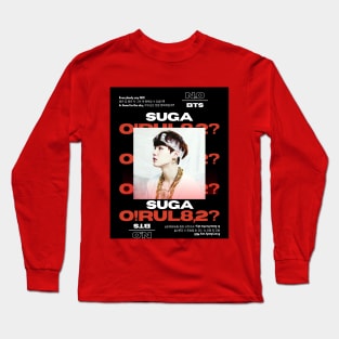 BTS: Suga N.O Long Sleeve T-Shirt